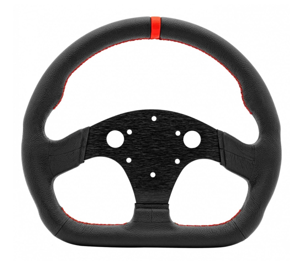 SIMAGIC D-Shaped Steering wheel without HUB, 325mm, Leather - 1349639 - zdjęcie 2